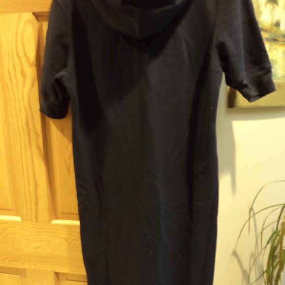 Lauren POLO SHIRT DRESS with Hood ~ BATHING SUIT COVER-UP - Navy - Size P/S - Picture 9 of 10
